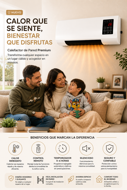 Calefactor Para Pared