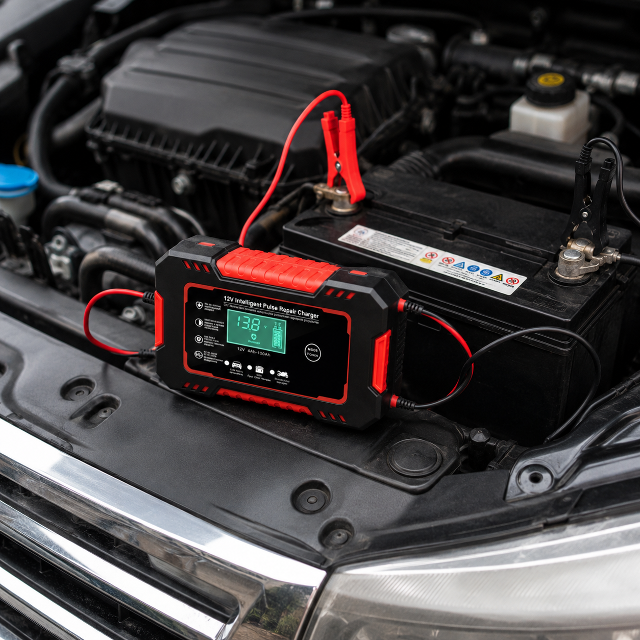 CARGADOR REPARADOR DE BATERIAS PARA AUTO