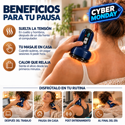 🔥 ThermoCup™  - Suelta la tensión de cuello y espalda en casa