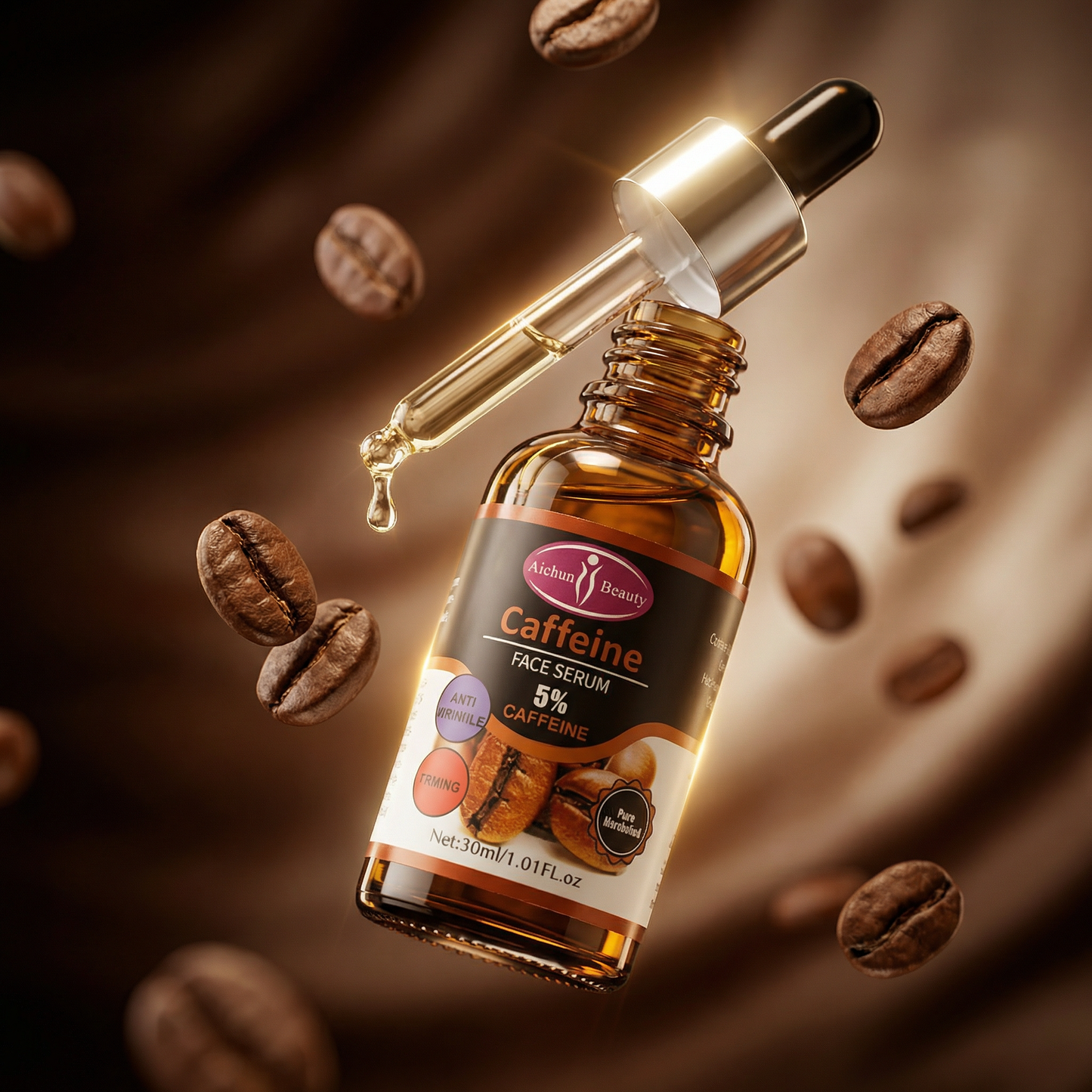 Serum Facial De Cafeina Hidratante Piel ™