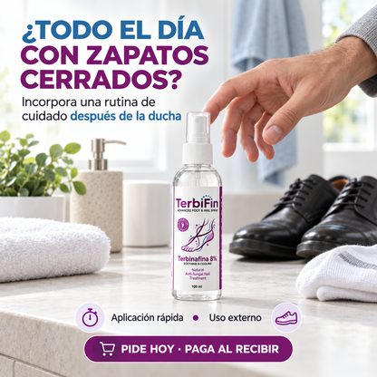 TerbiFin Fresh - Cuidado diario para pies y uñas